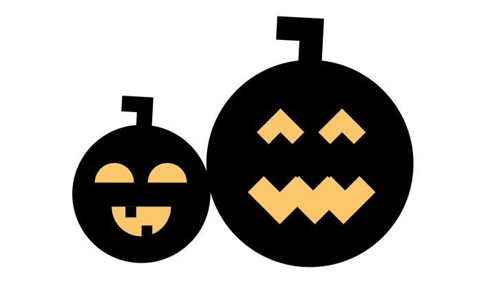 En svart bakgrunn med hvit tekst